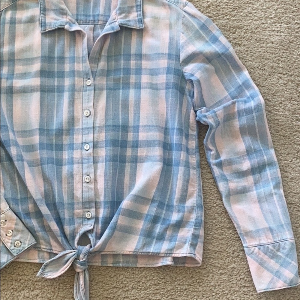 Cloth & Stone Button Front Top - Picture 5 of 6